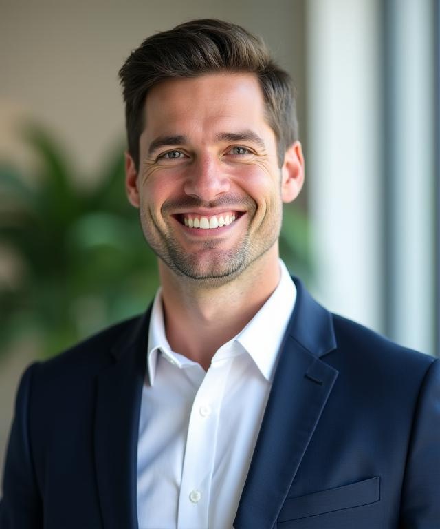 James Morrison in a professional setting, Melbourne interview coach